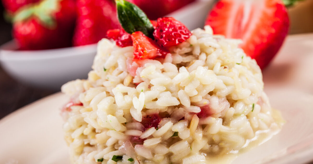 Ricetta Risotto Alle Fragole Donna Moderna