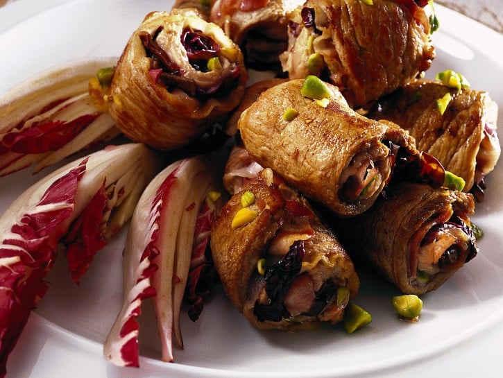 Ricetta Involtini Con Radicchio E Pistacchi - Donna Moderna