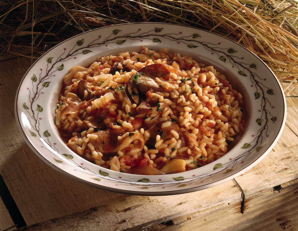 Risotto Pomodoro e Porcini