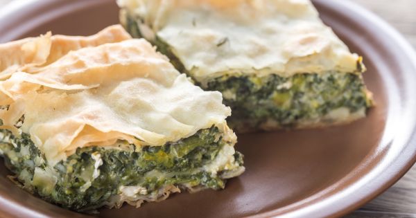 Ricetta Spanakopita Torta Millefoglie Con Spinaci E Feta Donna Moderna