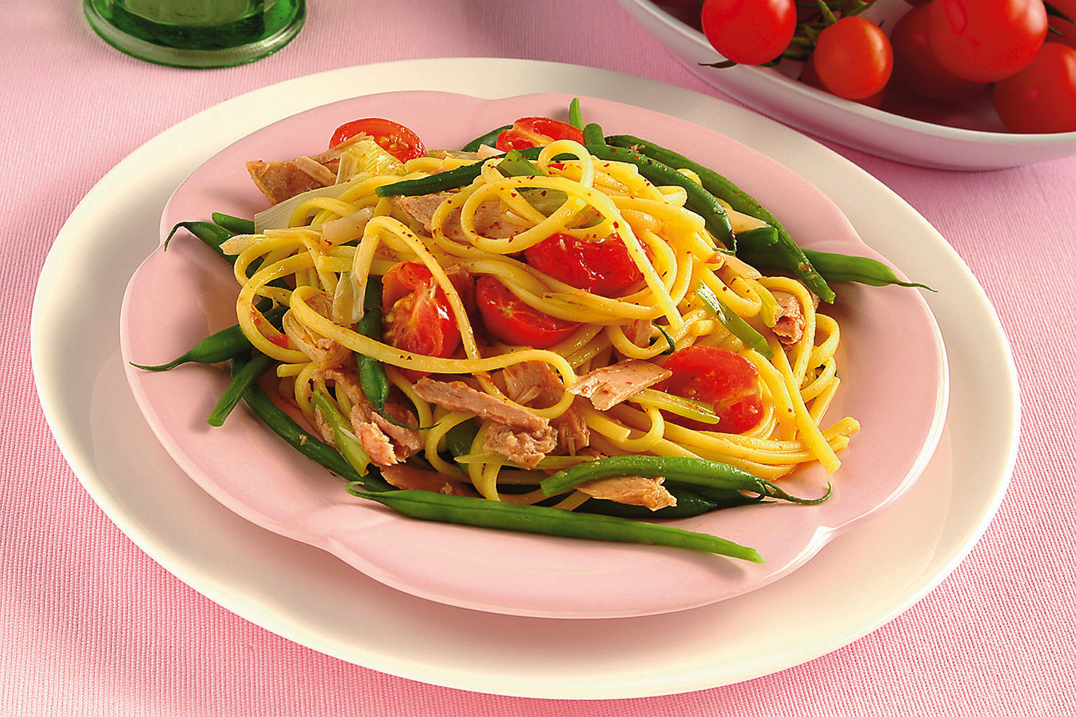 Ricetta Linguine con tonno e fagiolini - Donna Moderna