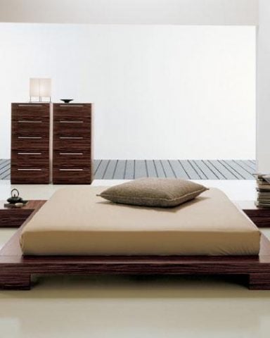 Letto sommier panca orientale