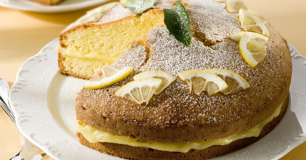 Ricetta Torta Al Limone Farcita - Donna Moderna