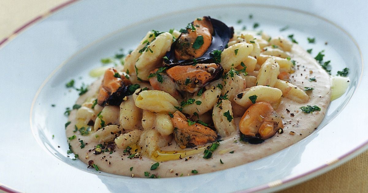 Ricetta Cavatelli con crema di borlotti - Donnamoderna