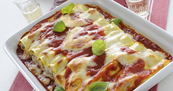 Ricetta Cannelloni ripieni alla sorrentina - Donna Moderna