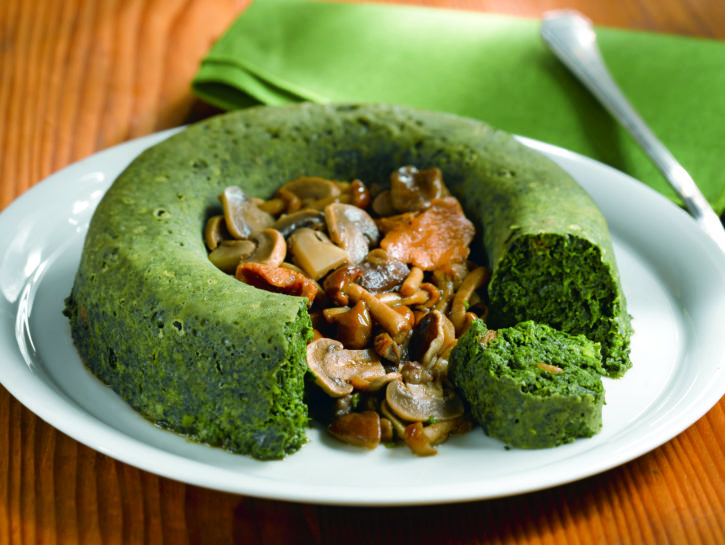 Ricetta Sformato Di Spinaci Con Funghi Donna Moderna