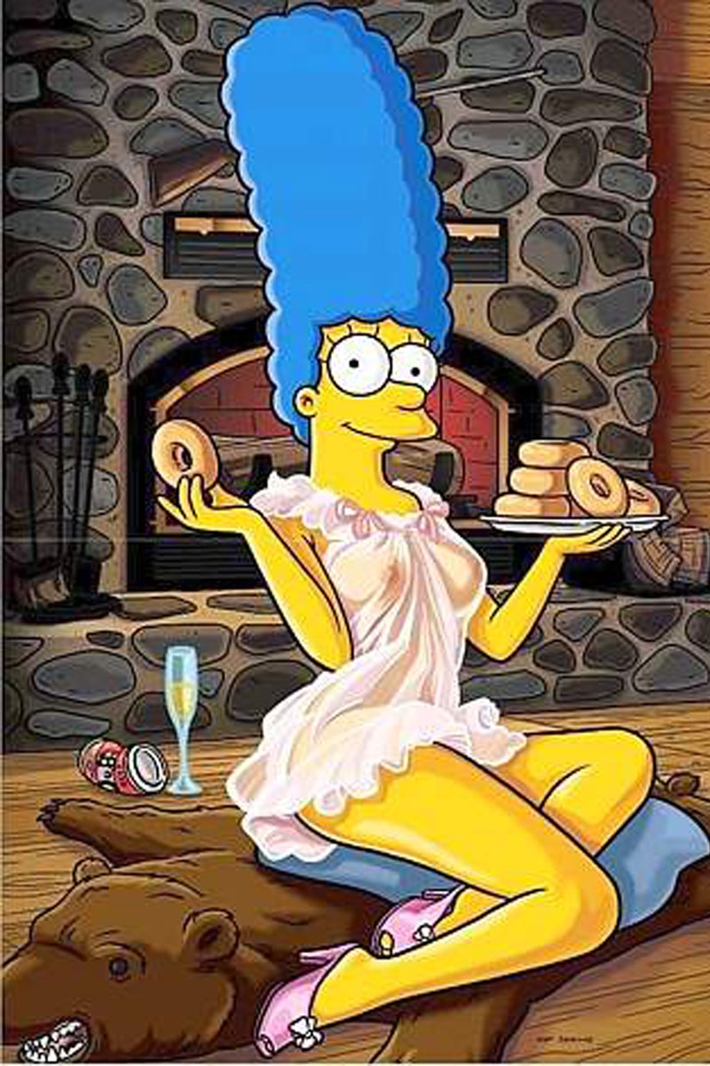 Marge Simpson nuda su Playboy - Donna Moderna