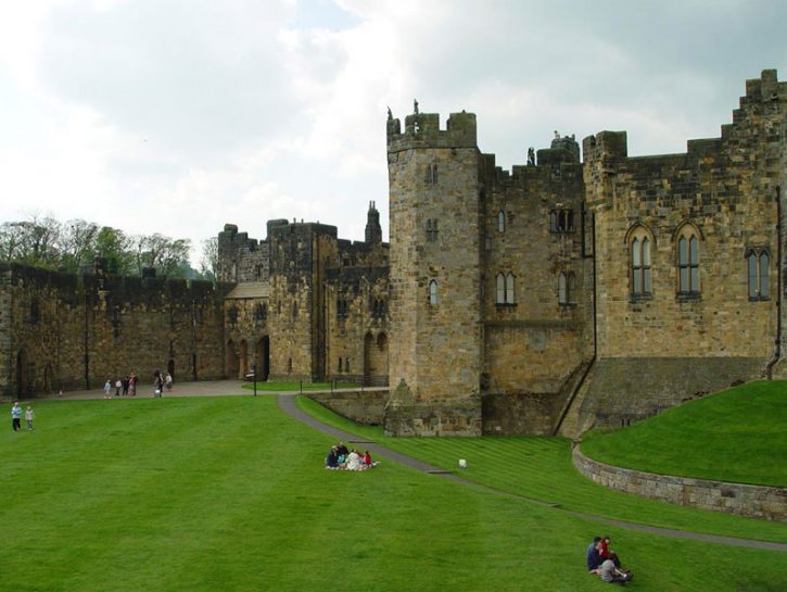 Alnwick Castle, il Castello di Hogwarts della saga di Harry Potter