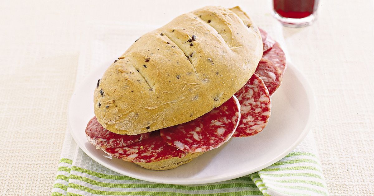 Ricetta Panini Alle Olive Con Salame Felino - Donna Moderna