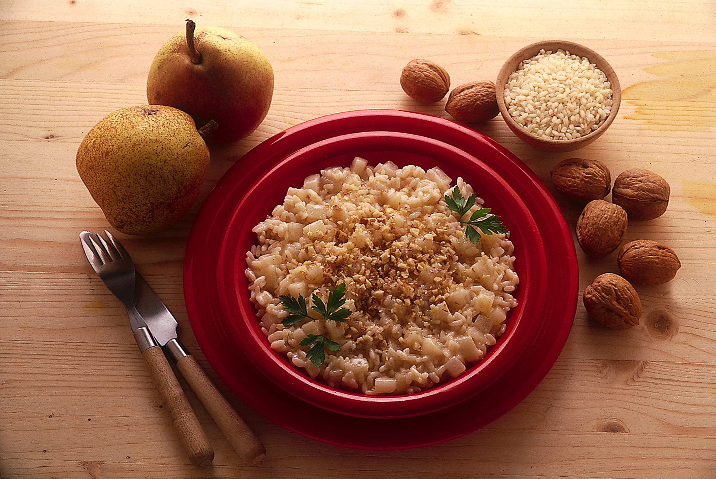 Ricetta Risotto Alle Pere E Noci Donna Moderna