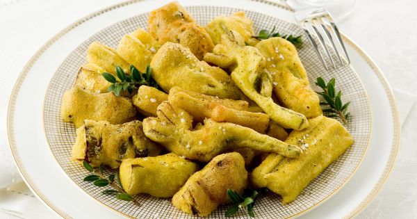 Ricetta Fritto Di Cardi E Carciofi In Pastella Donna Moderna