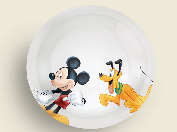 Tazza colazione per bambini - principesse minnie topolino