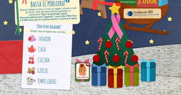 Regali Di Natale 1 Euro.Invia Ai Tuoi Amici Un Pacchetto Regalo Virtuale Questo Natale Basta Il Pensiero Donna Moderna