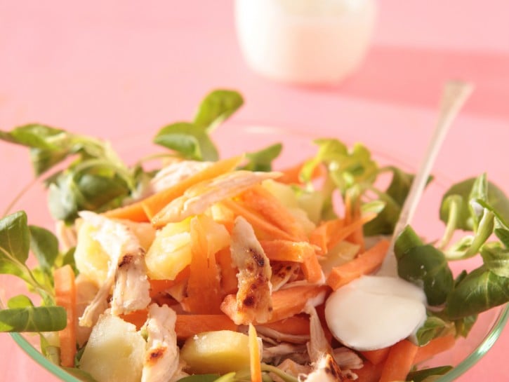 Ricetta Insalata di pollo con lo yogurt - Donnamoderna