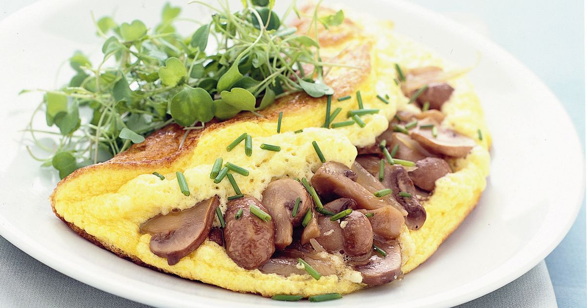 Ricetta Omelette con champignon - Donna Moderna