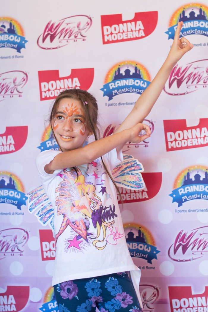 Winx Fairy Day con Donna Moderna al parco divertimenti Rainbow