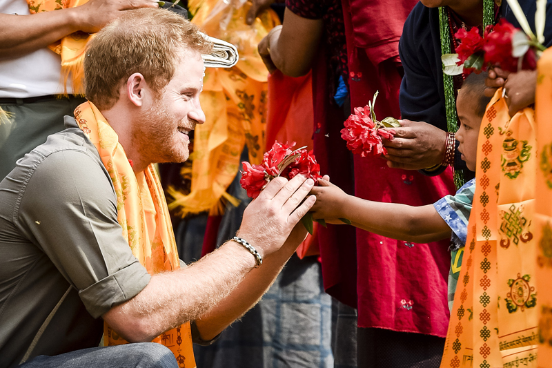 Principe Harry in Nepal