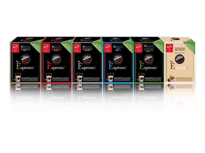 Scopri 10 Capsule Vergnano Compatibili Nespresso Arabica Compostabile –