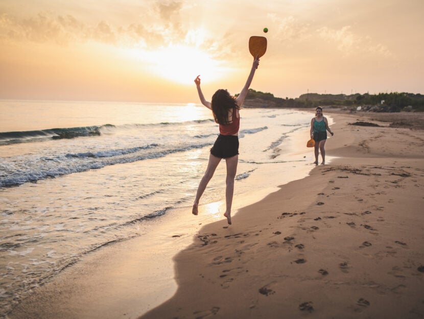 Come costruire dei racchettoni da spiaggia