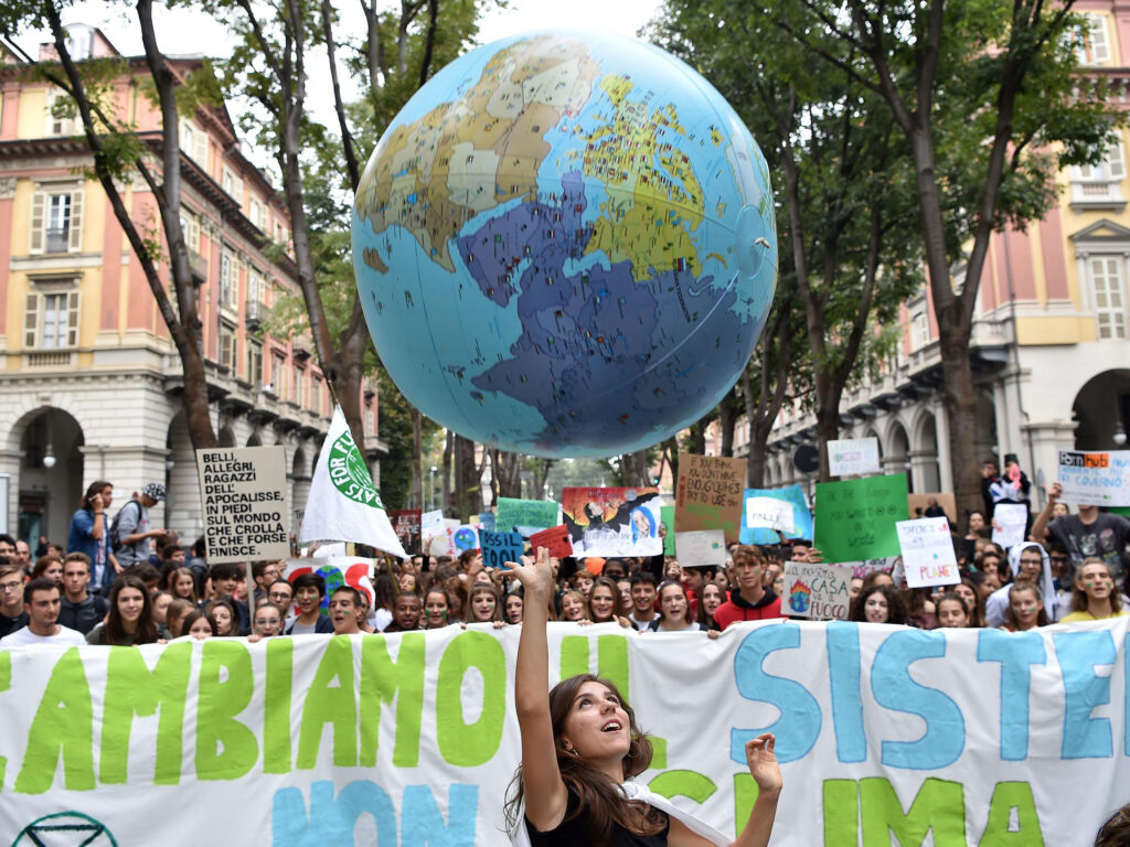 manifestazione Clima #fridaysforfuture Torino