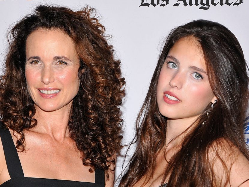 Andie Macdowell E La Figlia Margaret Qualley Per La Prima Volta Insieme