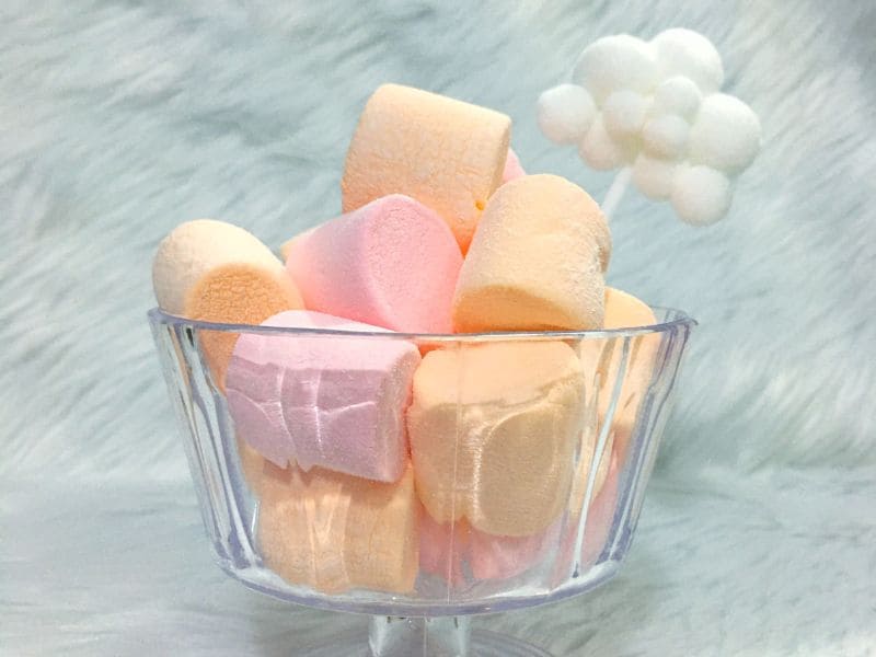 Torta polistirolo marshmallow