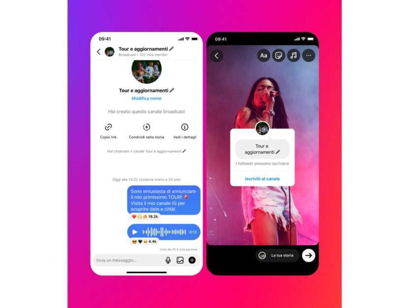 Instagram Arrivano I Canali Broadcast Cosa Sono E Come Funzionano Donna Moderna 4512