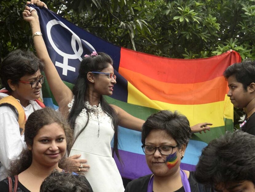 Manifestazione LGBTQ+ in India