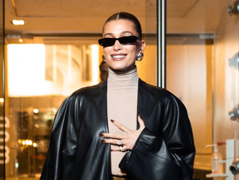 Tortoise nails, le unghie tartarugate must dell'autunno: parola di Hailey Bieber