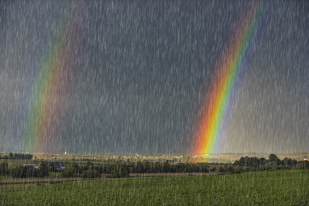 Dove la pioggia finisce e il sole arriva