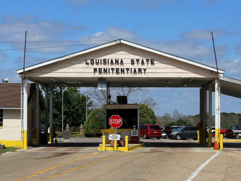 Ingresso del carcere "Angola", in Louisiana