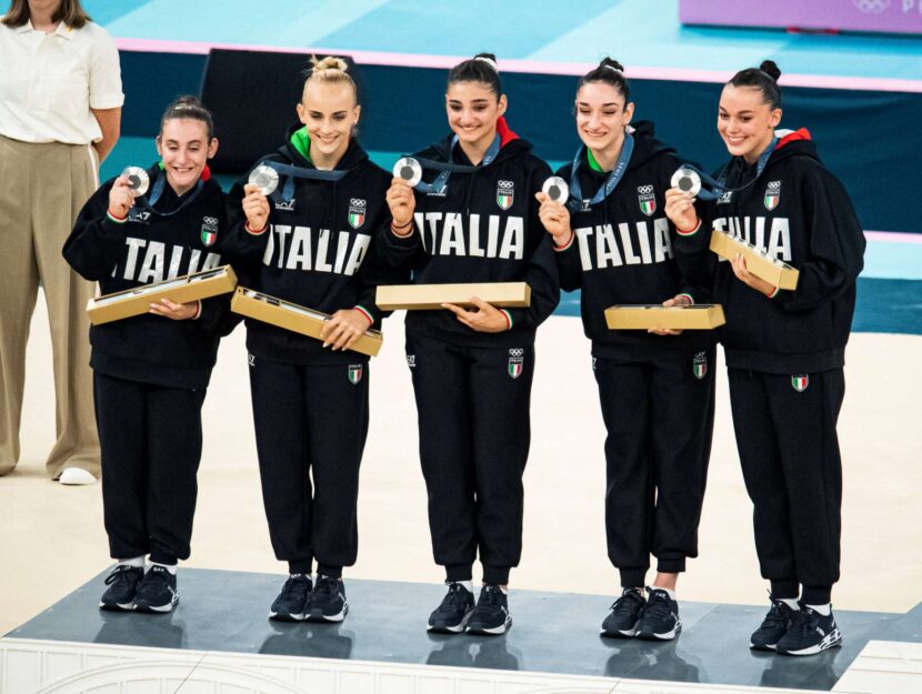 azzurre della ginnastica artistica