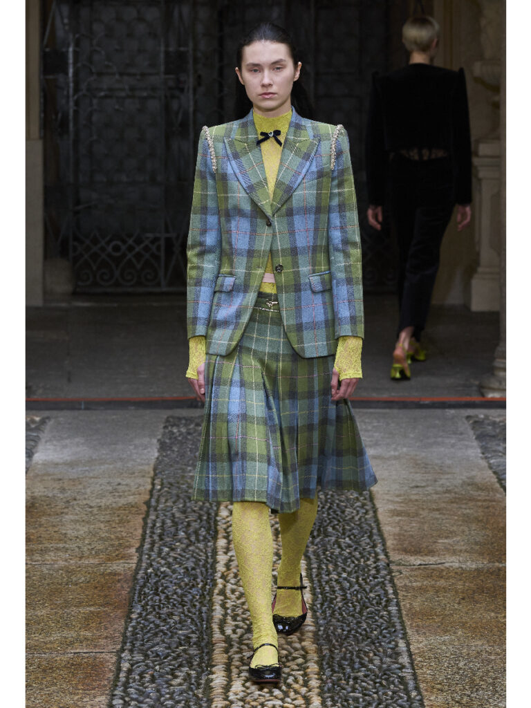 tartan tendenze A/I dalle sfilate