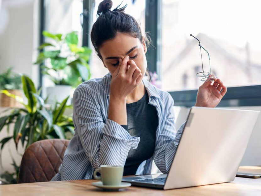 Una donna al lavoro