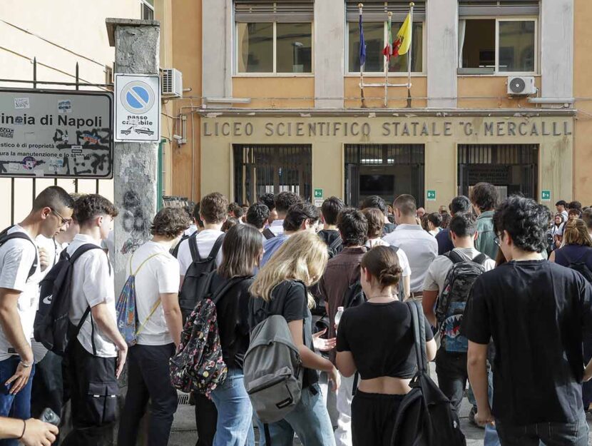 Studenti a scuola