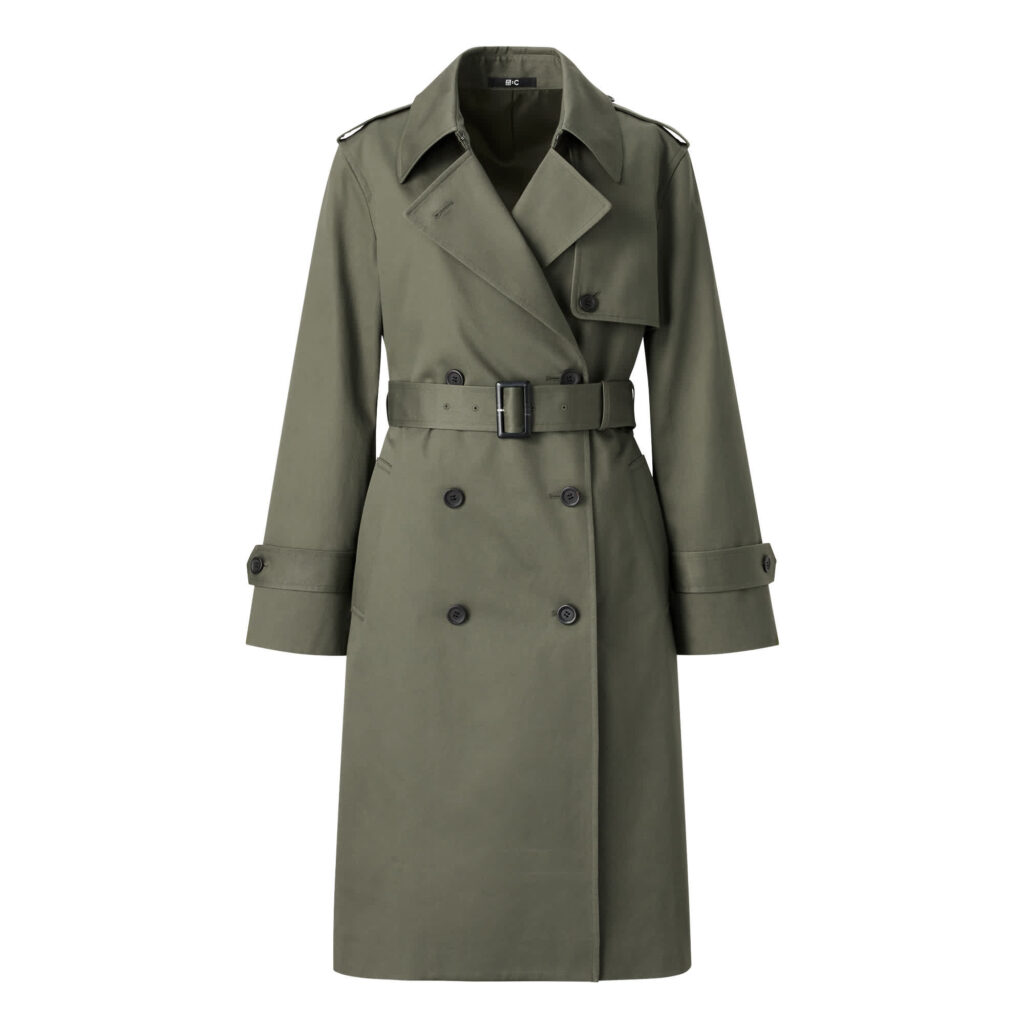 trench verde militare