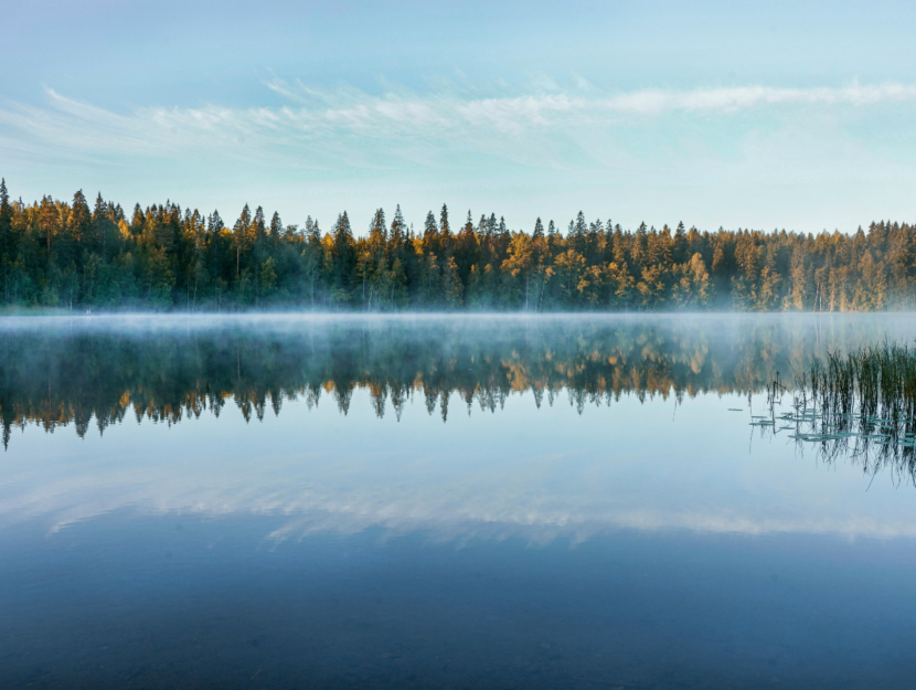 Paesaggio in Finlandia