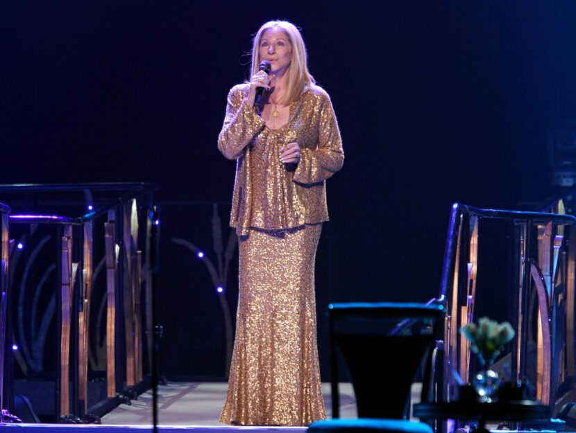 Barbara Streisand in una performance live