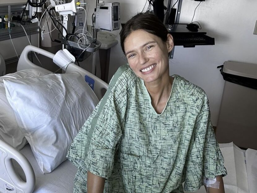 Bianca Balti in ospedale