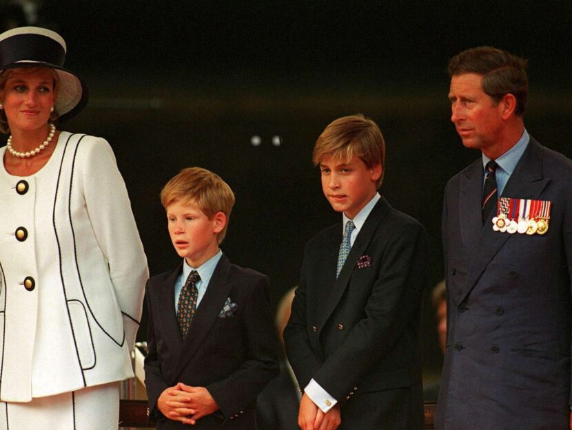 Diana, Harry, William, Carlo