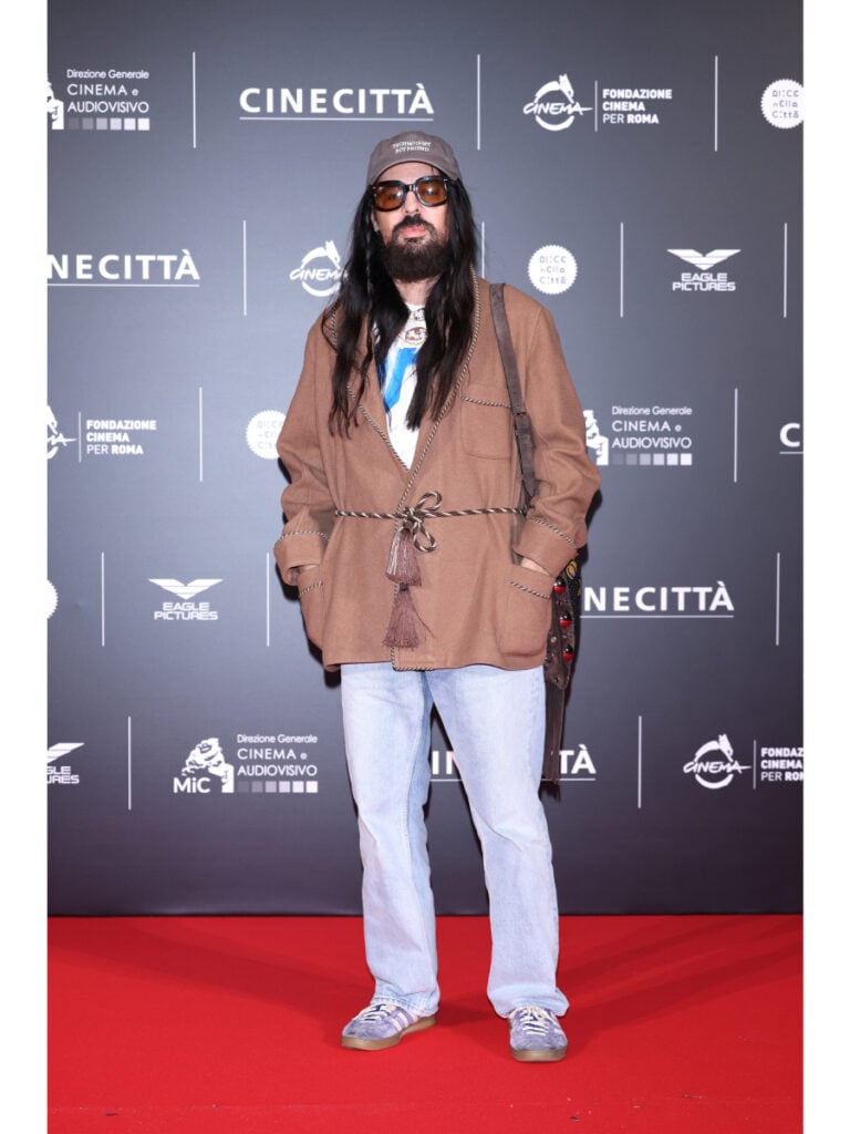 alessandro michele red carpet francis ford coppola a roma