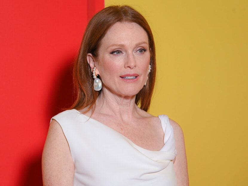 Julianne Moore a Parigi alla premiere e proiezione di "The room next door"