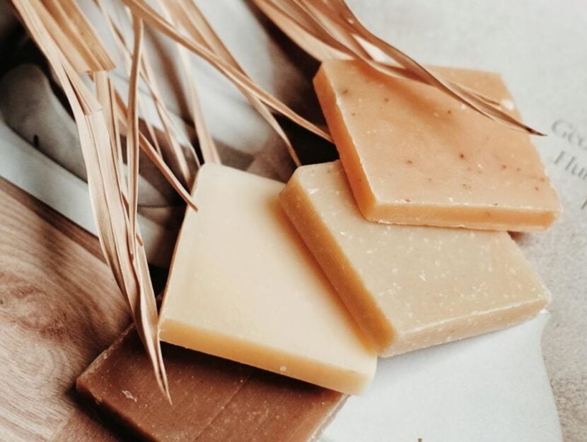 pezzi di sapone fatto in casa