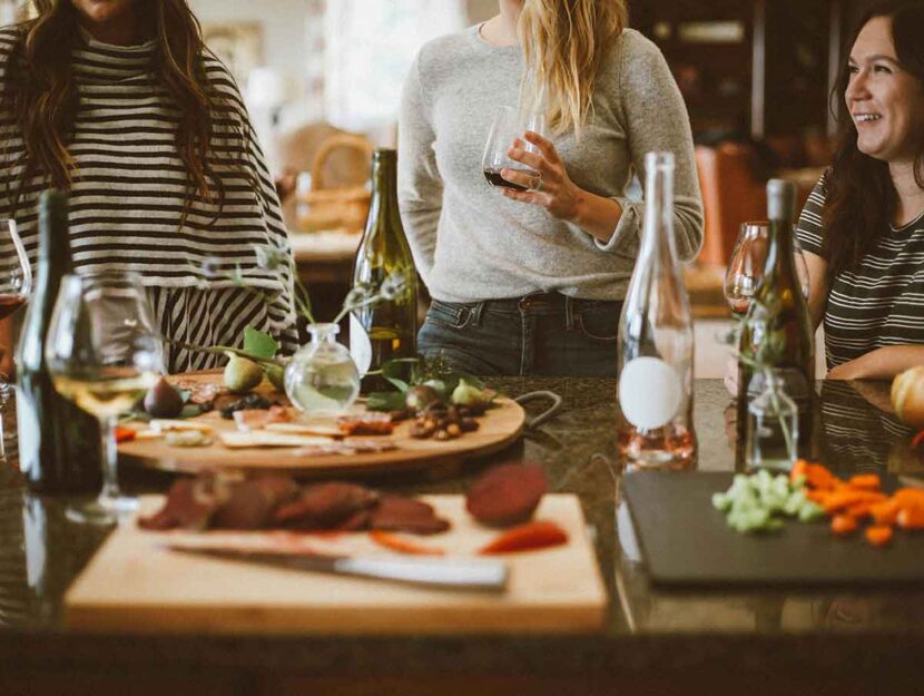 Cena tra amiche