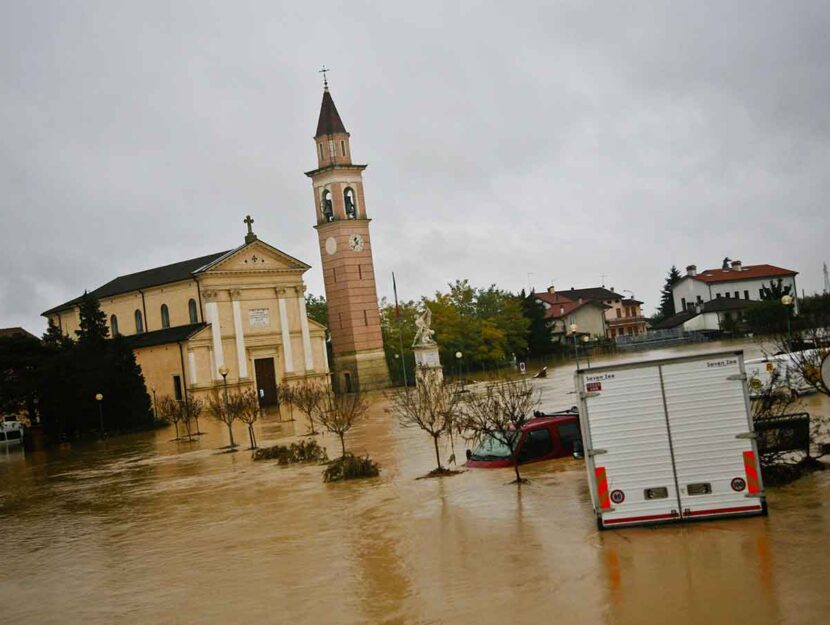 Clima impazzito, alluvioni in Italia