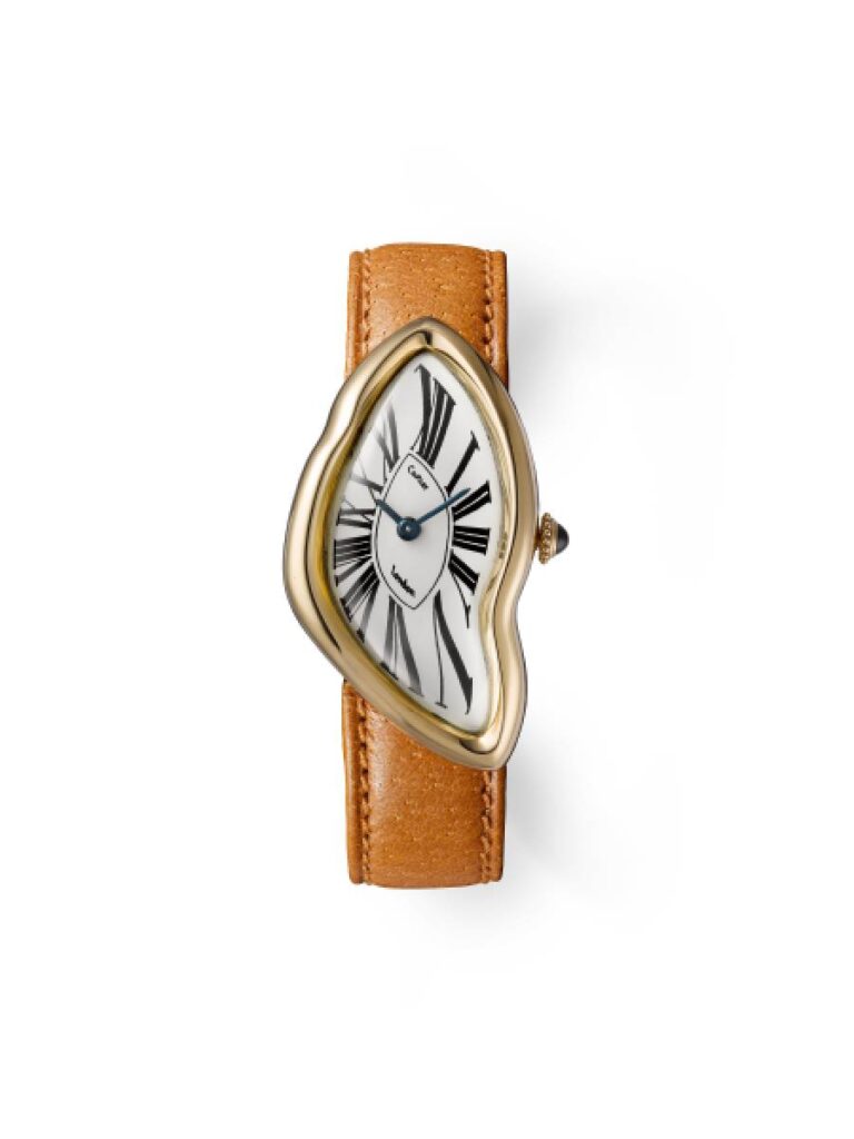 Tra i gioielli di Cartier l'orologio Crash Wristwatch