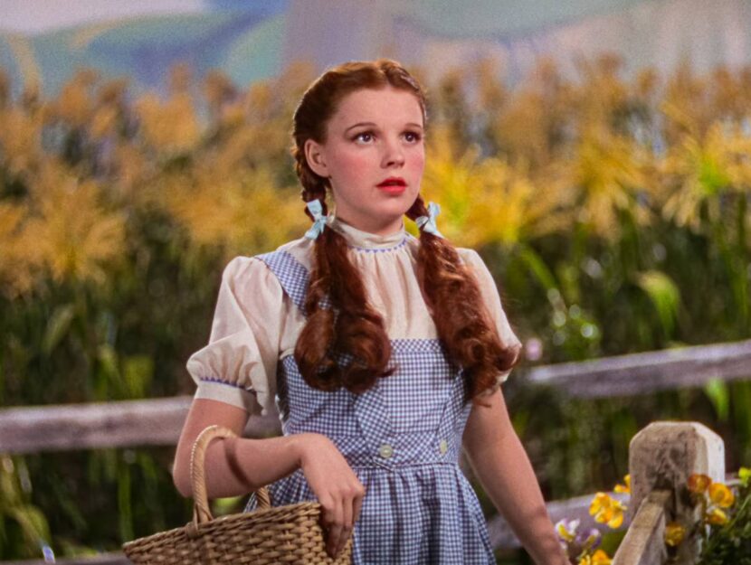 Judy Garland nel Mago di Oz