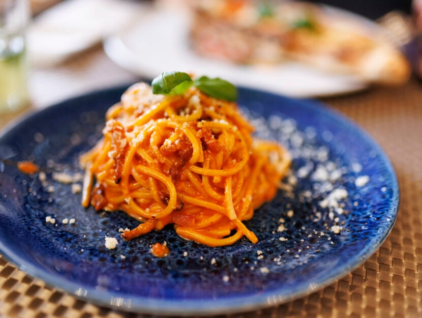 pasta con nduja