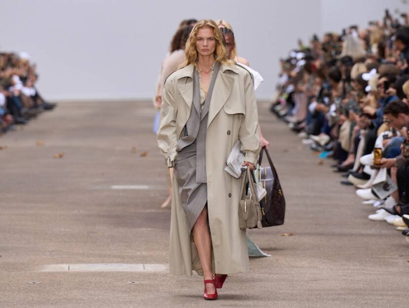 Trench moda primavera 2025