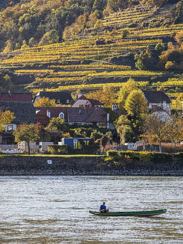 Durnstein, nella Valle del Wachau, Austria